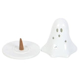 Something Different Ghost Tealight and Incense Holder Ceramic 10cm (British brand)