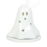 Something Different Ghost Tealight and Incense Holder Ceramic 10cm (British brand)