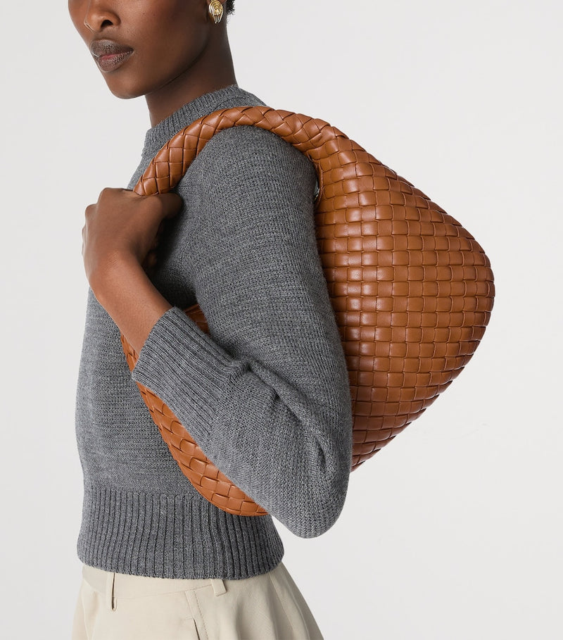 Bottega Veneta small leather Veneta shoulder bag (British brand)