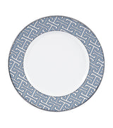 Harrods Set of 2 Geometric Print Dinner Plates 26cm- Buy online at McGrocer
