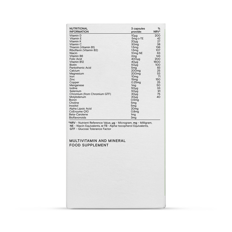 Wild Nutrition pregnancy multi vitamin capsules 90 (British brand)