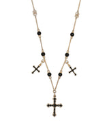 Harrods Dolce&Gabbana Beaded Cross Necklace- Buy online at McGrocer
