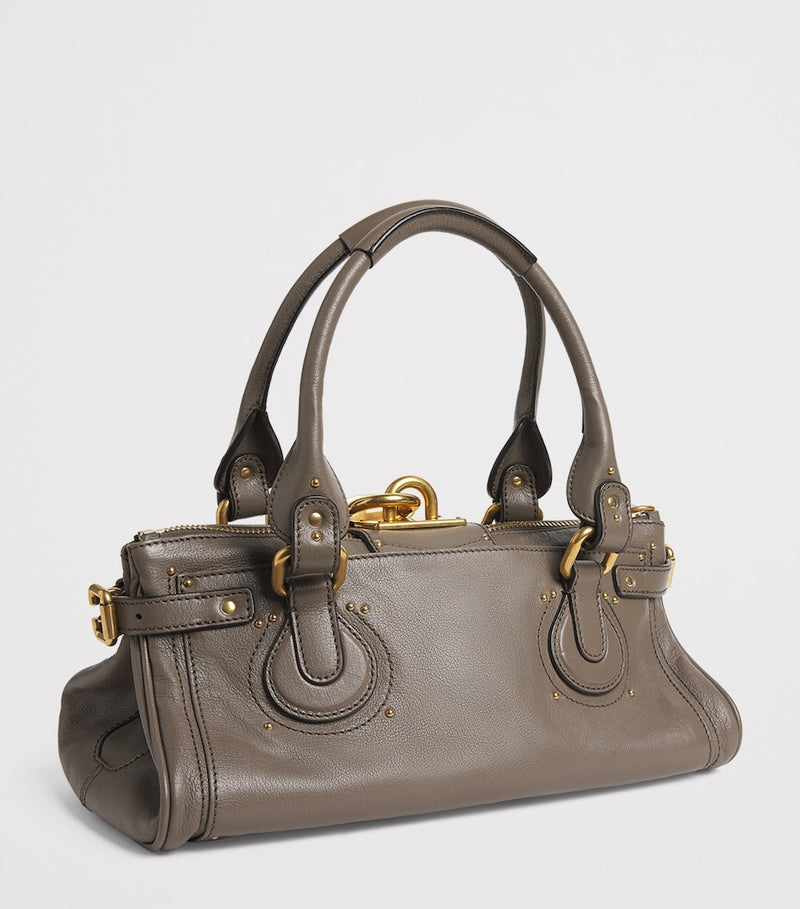 Chloé Paddington top-handle bag with padlock charm, imported from the UK