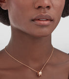 Bvlgari B.zero1 necklace rose gold - British product