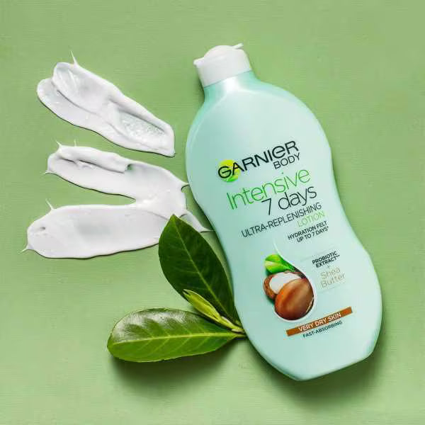Garnier Intensive Shea Butter Body Lotion Dry Skin 400ml, UK version