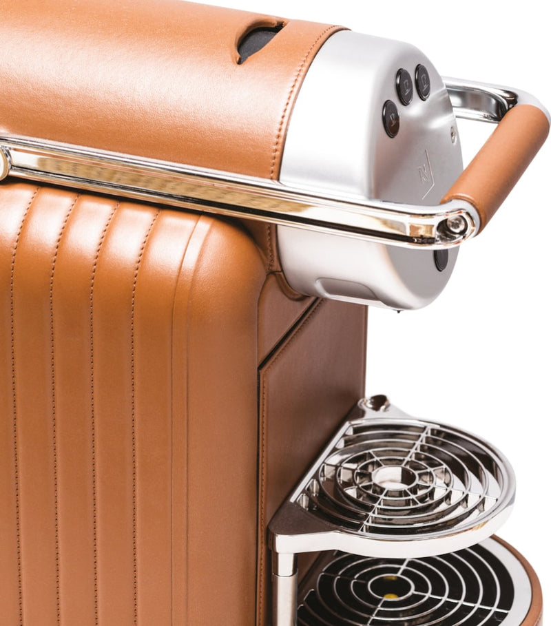 Giobagnara leather coffee machine Zenius Lines - imported from the UK