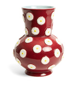 Harrods La Doublej Ceramic Daisy Vase 25cm- Buy online at McGrocer