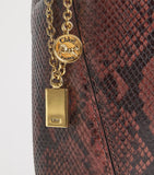Chloé Spin tote bag snakeskin effect small size (British brand)