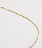 Monica Vinader gold vermeil chain necklace 61cm (British brand)