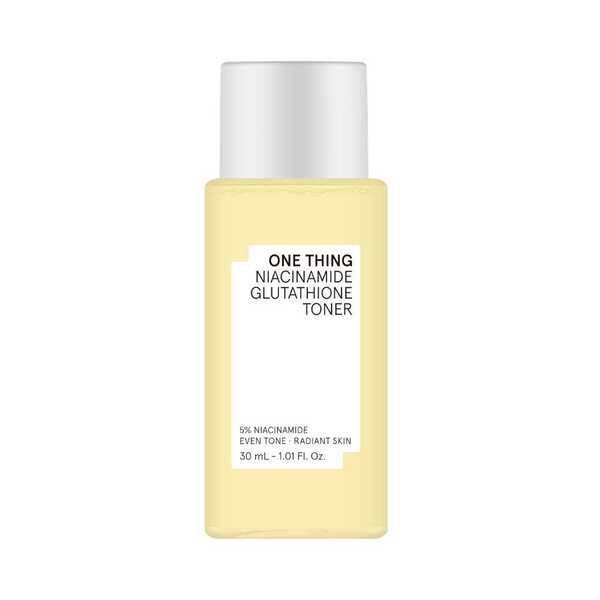 ONE THING Niacinamide Glutathione Toner 30ml, imported from the UK