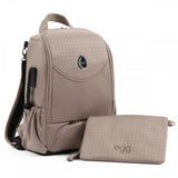 egg3 Top Loader Backpack Houndstooth Almond - British product