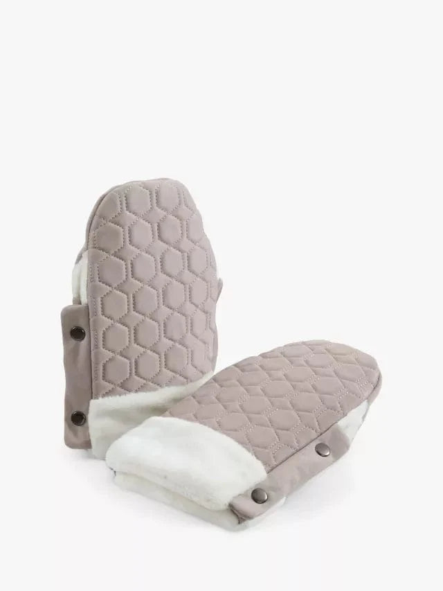Egg 3 Handmuff in Feather pushchair accessory, imported from the UK