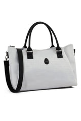 ukbabycentre egg 3 Overnight Bag - Houndstooth Silver- Buy online at McGrocer