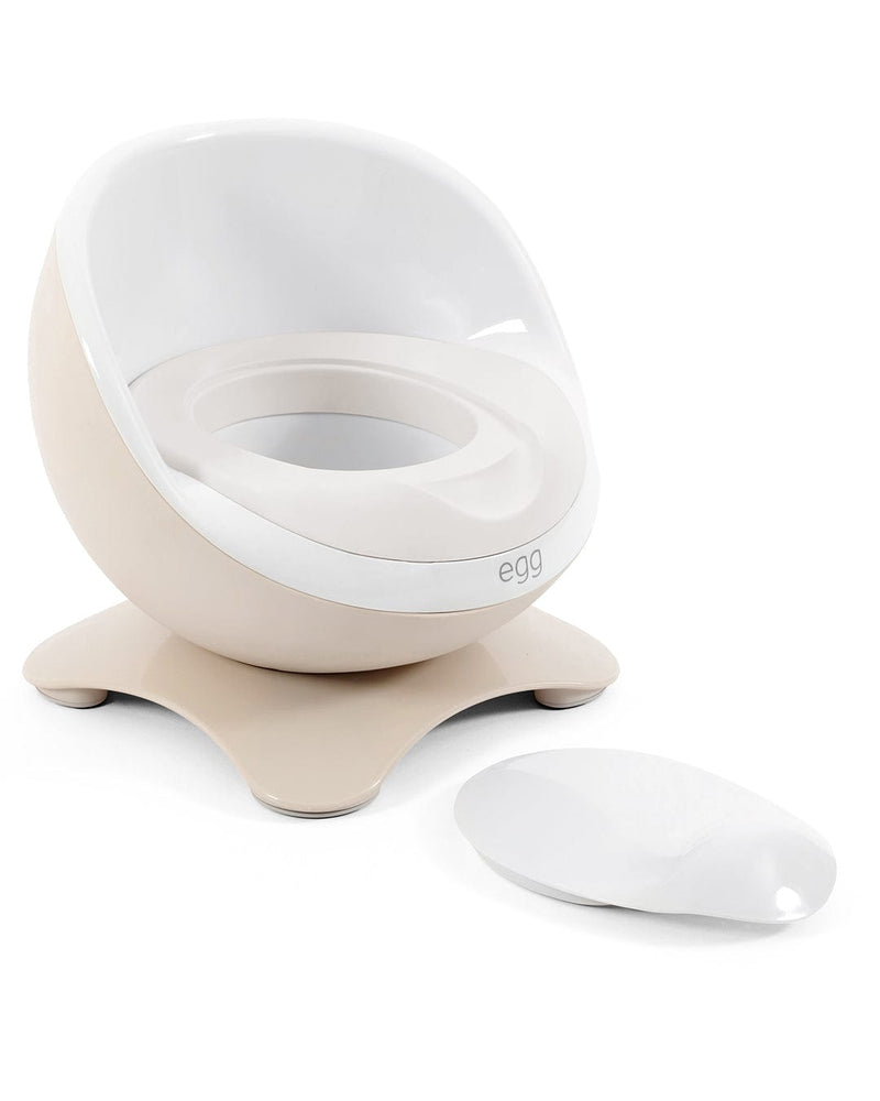 Egg Eggloo Potty in Cream for toddlers, UK version