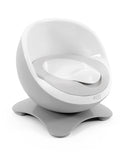 Egg Eggloo potty in grey for toddler toilet training, UK version