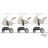 Egg adjustable height adaptors for carrycot, UK version