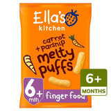 Ella's Kitchen Carrot & Parsnip Melty Puffs Baby Snack 6+ Months   20g