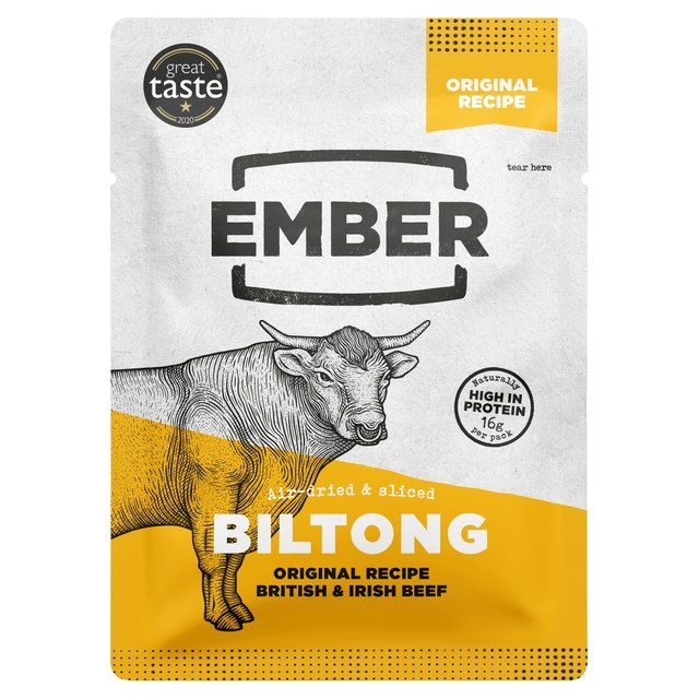 Ember Snacks Original Flavour Beef Biltong 25g