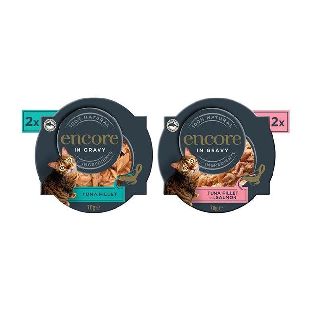 Encore Cat Pot Fish in Gravy 4 x 70g