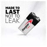 Energizer Max 9V Batteries Alkaline 2 per pack