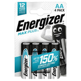 Energizer Max Plus AA   4 per pack