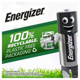 Energizer Power Plus AA Rechargeable Batteries 4 per pack