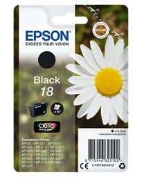 Epson Daisy 18 Black Ink Cartridge