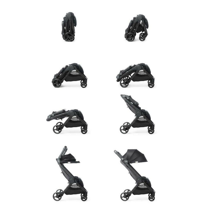 Ergobaby Metro+ Compact City Stroller with Carry Bag - Slate Grey