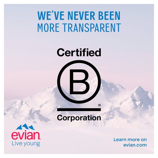 Evian Still Mineral Water 6 x 500ml