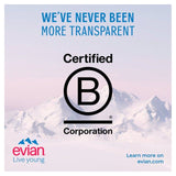 Evian Still Mineral Water Glass Bottle 750ml