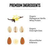 EXALT Lean Machine Fresh Protein Shake Organic Madagascan Vanilla 330ml