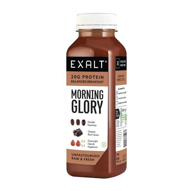 EXALT Morning Glory Coffee & Cacao Breakfast Protein Smoothie 330ml