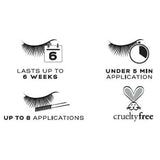 Eylure Lash Tint - Dark Brown - Permanent Tint For Lashes