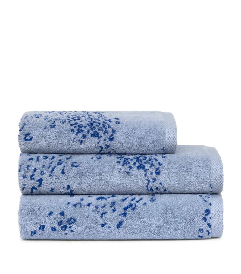 Yves Delorme Ecumes bath sheet 90x150cm - British product