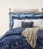 Ralph Lauren Home Kathryn Standard Oxford pillowcase 50cm x 75cm, imported from the UK