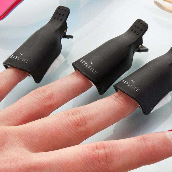 STYLFILE Gel Polish Remover Clips (British brand)
