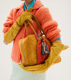 Miu Miu Suede Beau top-handle bag - British product