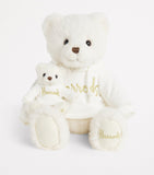 Harrods bear keyring with removable hoodie and gold-tone hardware, 9cm height, UK version