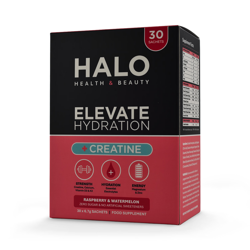 Halo Elevate hydration creatine powder 30 sachets, UK version