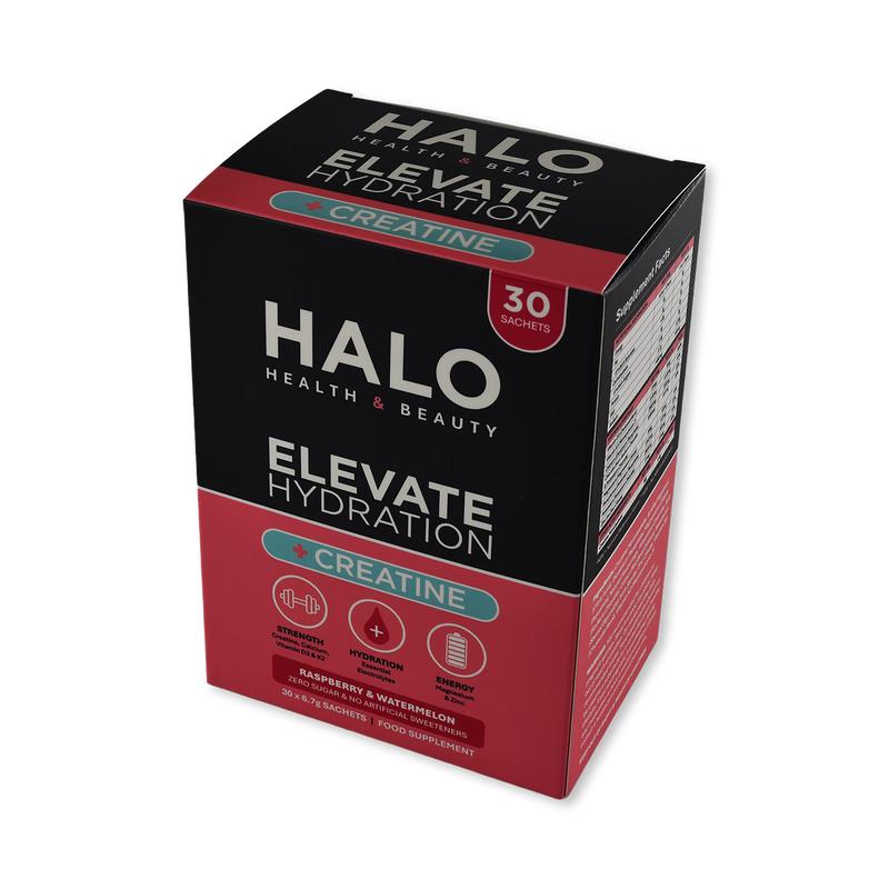Halo Elevate hydration creatine powder 30 sachets, UK version