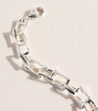 The Ouze sterling silver petite bulk bracelet - British product