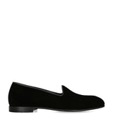 Zegna fløyels Gala Loafers formelle sko