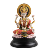 Harrods Lladró Goddess Lakshmi Porcelain Figurine 41cm- Buy online at McGrocer