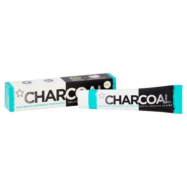 Superdrug Charcoal Gum Health Toothpaste 75ml GOODS Superdrug
