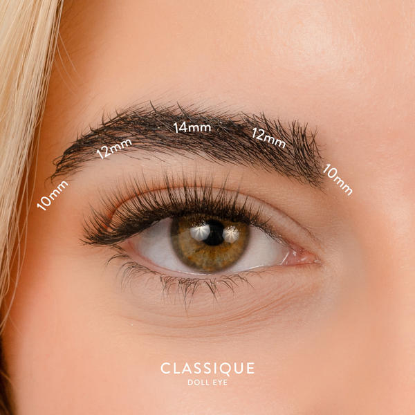House of Amor false eyelashes Classique C Curl 12mm, UK version