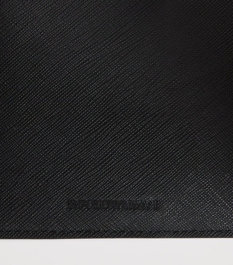 Emporio Armani Saffiano leather passport holder, UK version