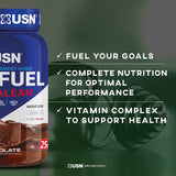 USN Diet Fuel Substitut de Repas Shake Chocolat 1kg