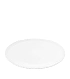 Christofle porcelain dinner plate with braided edge 27cm - British product