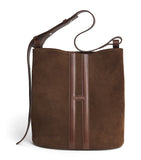 Harrods suede H tote bag - British product