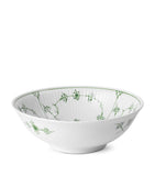 Royal Copenhagen Porcelain Green Fluted Plain Bowl 16cm, imported from the UK